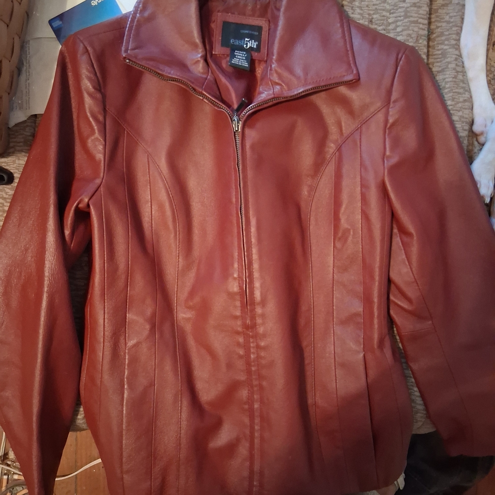 East 5th Genuine Leather Jacket